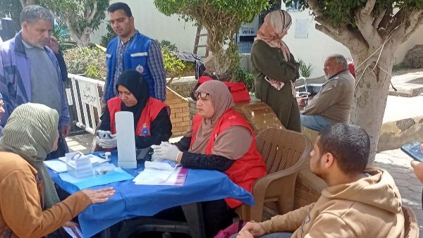 تقديم 659 خدمة طبية وعلاجية لـ 261 مواطن بالقافلة الاستثنائية بدمياط