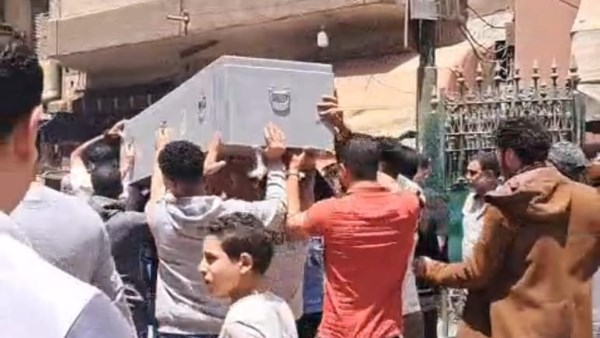 جنازة بيجو شهيد لقمة العيش بالمحلة 
