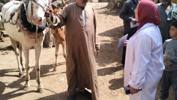 قوافل بيطرية بالغربية 