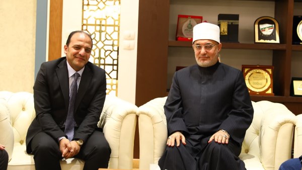 مفتي الجمهورية يستقبل نائب رئيس هيئة الرقابة النووية 