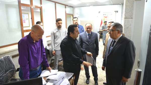 محافظ الدقهلية يتفقد المركز التكنولوجي وإدارات الديوان العام ويشدد على سرعة تلبية وتنفيذ الخدمات للمواطنين