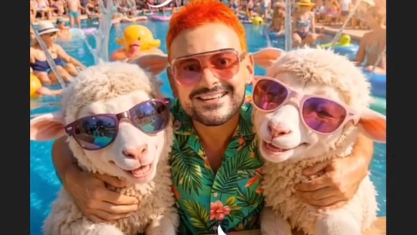 بخروفين .. رامز جلال يُهنئ جمهوره بعيد الأضحى على طريقته بخروفين .. رامز جلال يُهنئ جمهوره بعيد الأضحى على طريقته