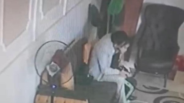 لقطة من الفيديو المتداول