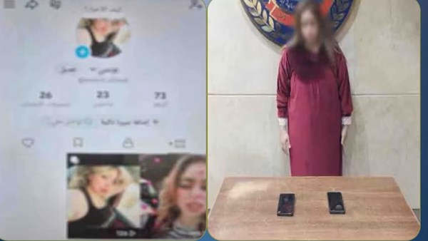 ضبط تيك توكر نشرت فيديوهات خادشة للحياء بمصر الجديدة