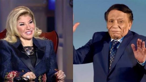 عادل امام و هاله سرحان 