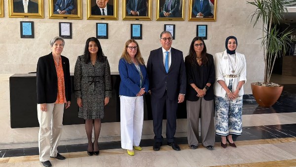 نائب وزير الخارجية يعقد جلسة مباحثات مع المدير العام للوكالة الألمانية للتعاون الدولي