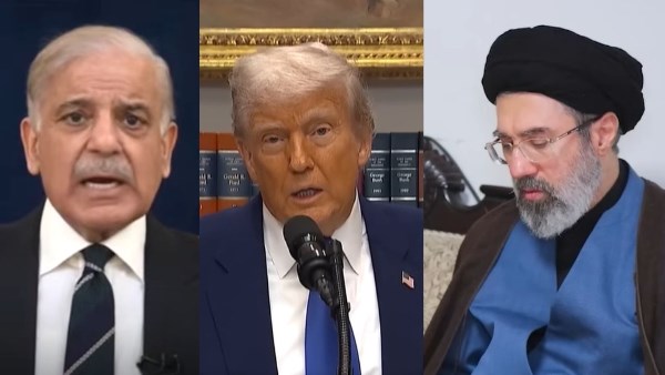 ترامب ونظيراه في إيران وباكستان