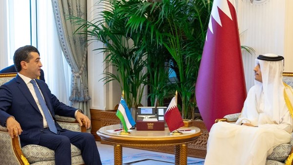 قطر وأوزبكستان تبحثان تطورات الأوضاع في المنطقة وجهود خفص التصعيد