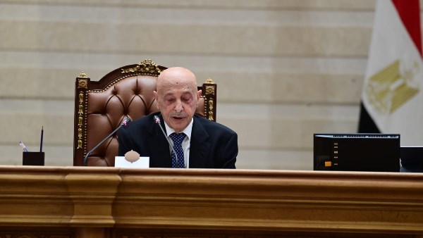 رئيس النواب الليبي أمام النواب المصري: مصر شعاع الأمل والاستقرار بالمنطقة والداعم لوحدة ليبيا وشعبها