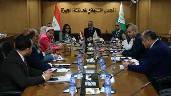 لقاء محافظة الجيزة مع النواب