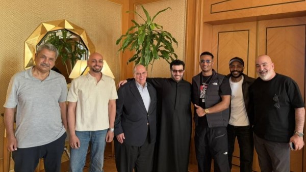 محمد رمضان رفقة تركي آل الشيخ 