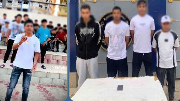 لزيادة المشاهدات.. القبض على 4 أشخاص تلفظوا بألفاظ خارجة في بني سويف