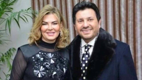 هاني شاكر وزوجته نهلة توفيق