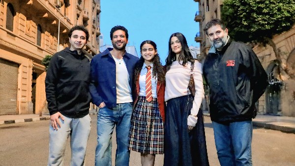 فركش ابطال فيلم "طه الغريب" يحتفلون بالانتهاء من تصوير العمل