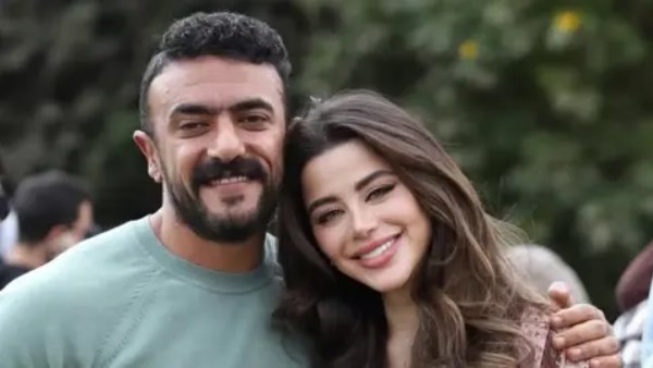 النجم أحمد العوضي و النجمة يارا السكري 