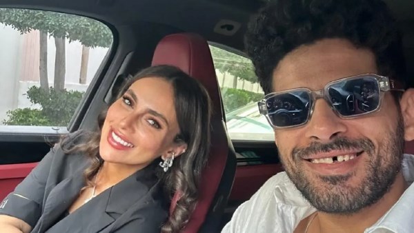 إسراء عبد الفتاح و حمدي المرغني 