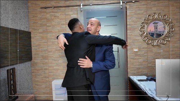 محمد رمضان وعمرو أديب 