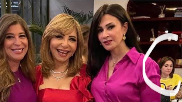 عيد ميلاد لميس الحديدي 