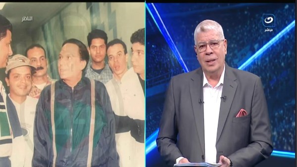 عادل امام وشوبير 