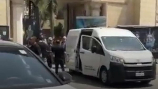 جثمان الراحل  عبد الرحمن أبو زهرة 