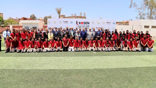 زيارة رفيعة لمعهد الكوزن بالعاشر من رمضان