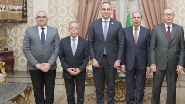 الدكتور أحمد السبكي ومحافظ المنيا 