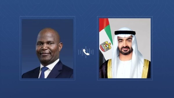 رئيسا الإمارات وموزمبيق يبحثان هاتفيا تعزيز التعاون الاقتصادي والاستثماري المشترك
