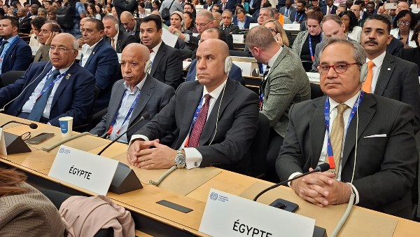 الوفد المصري برئاسة وزير العمل في جنيف