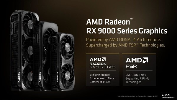 AMD تطلق كارت الشاشة الخارق Radeon RX 9070 GRE بسعر مفاجأة