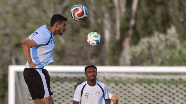 صورة من مران منتخب مصر