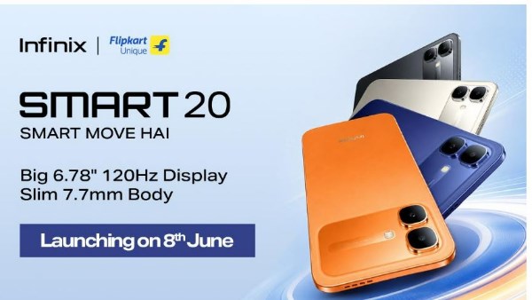 بقدرة شحن جبارة.. إليك أهم مواصفات هاتف Infinix Smart 20 قبل