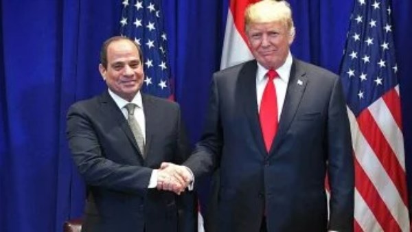 الرئيس السيسي والرئيس ترامب - أرشيفية
