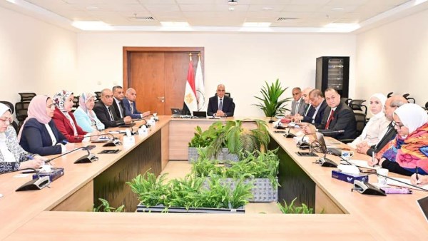صورة من لقاء وزير الري