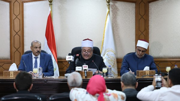 مؤتمر صحفي بمشيخة الأزهر