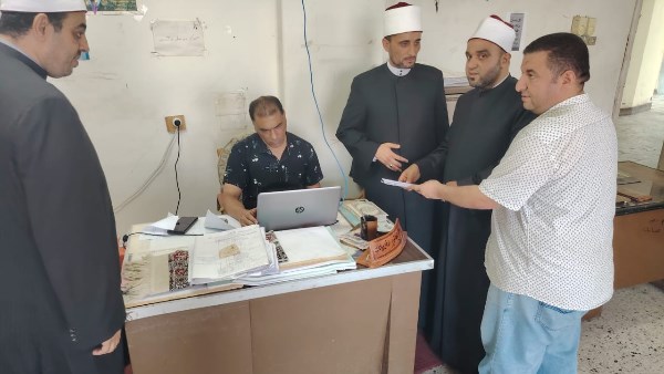 الأوقاف تتابع انتظام العمل الدعوي والإداري ببورسعيد