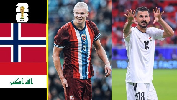 مباراة العراق والنرويج