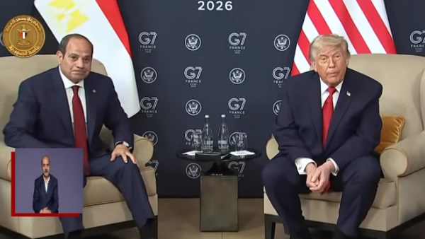 الرئيس السيسي ونظيره الأمريكي