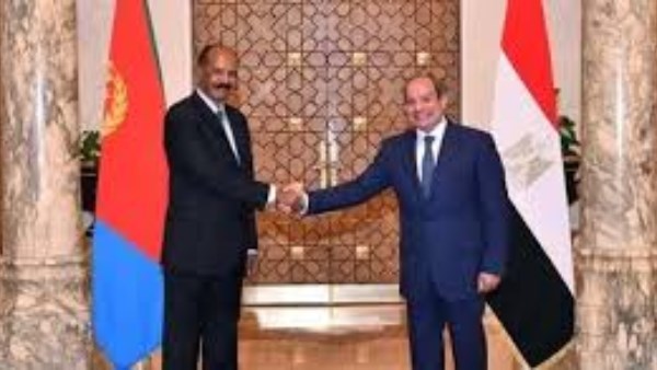الرئيس السيسي والرئيس الأريتري