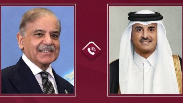 أمير قطر ورئيس وزراء باكستان