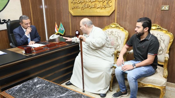 لقاء محافظ المنوفية 