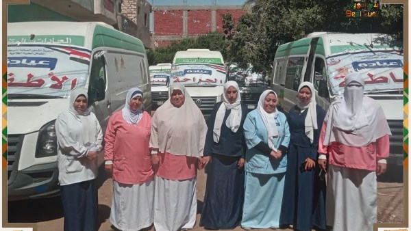 قافلة طبية ببني سويف