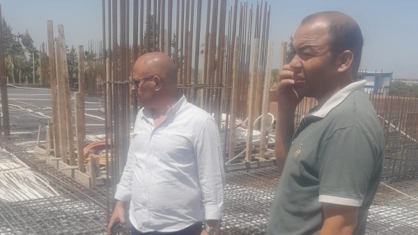 رئيس مدينة ببا ببني سويف يتابع ميدانيا الموقف التن