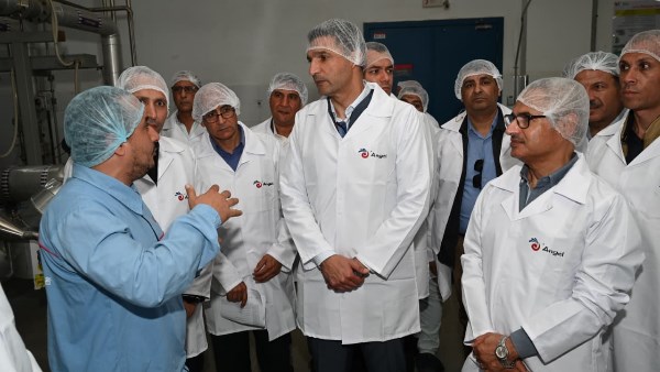 وزير الصناعة ومحافظ بني سويف