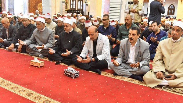 محافظ أسيوط يشهد احتفال الأوقاف بالعام الهجري الجديد 1448 هـ بمسجد البقلي 