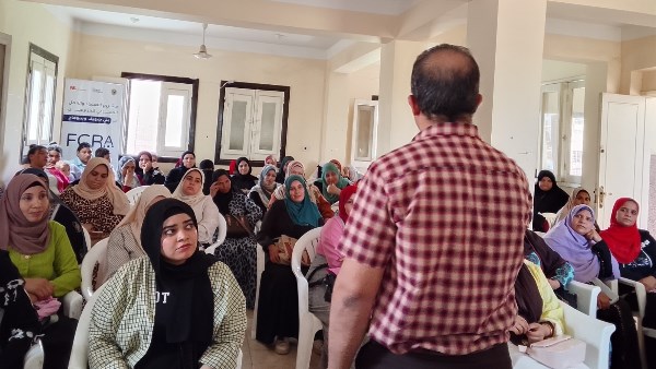 جانب من المبادرة بجامعة سوهاج