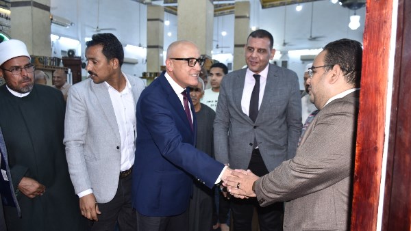 محافظ الأقصر يشهد الاحتفال بالعام الهجري الجديد بمسجد صلاح الدين بمدينة الأقصر