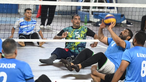 نادي الإرادة والتحدي بالأقصر يحافظ على مكانه بالدوري الممتاز للطائرة جلوس ويحصد المركز السابع