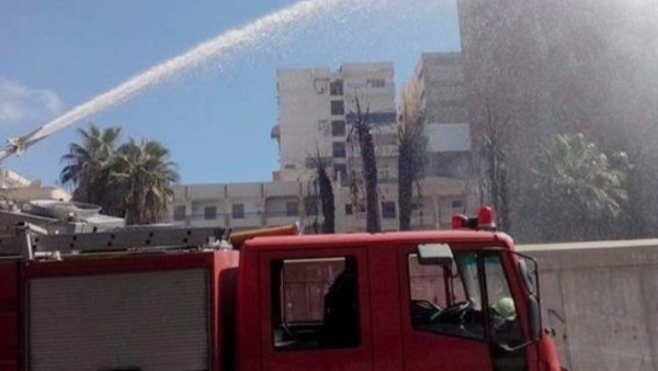 السيطرة على حريق محدود فى عدد من أشجار النخيل بأسوان