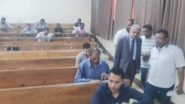 في جامعة أسوان: متابعة امتحانات معهد البحوث والدراسات الإفري