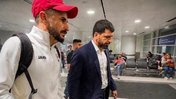 أيمن حسين مهاجم المنتخب العراقي